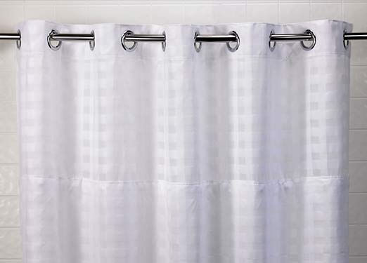 Basketweave Hookless® Shower Curtain