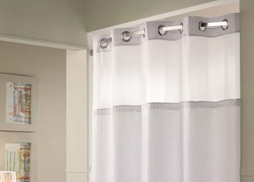 Herringbone Hookless<sup>®</sup> Shower Curtain